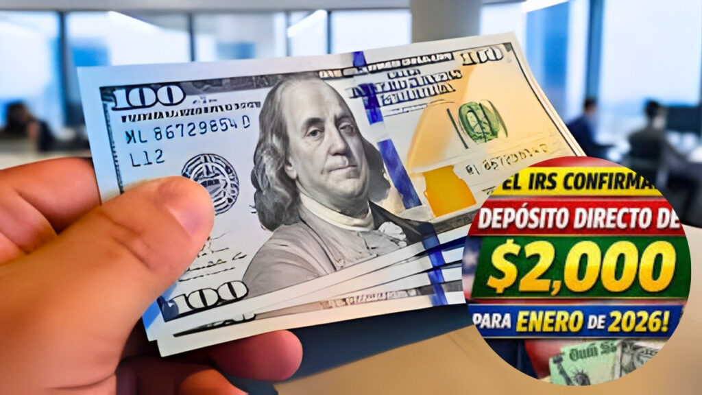 IRS pagará $2,000 en enero 2026: elegibilidad y fechas de depósito